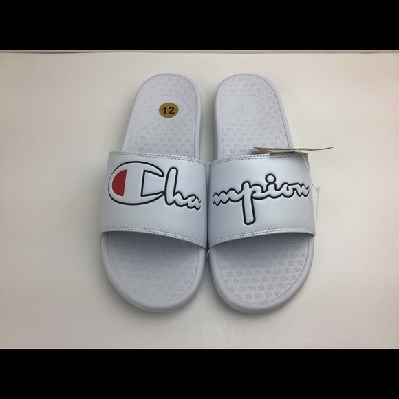 Champion Super Split Script Slide Mens - Picture 4 of 10